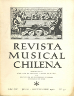 											Ver Vol. 15 Núm. 77 (1961): Julio - Septiembre
										